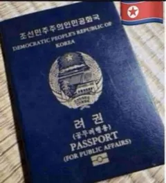 世界一番幸せ　北朝鮮軍パスポートメモ帳　北朝鮮軍特殊工作員朝鮮民主主義人民共和国のサムネイル