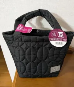 KALDI キルティングトートバッグ ブラック 2026年福袋