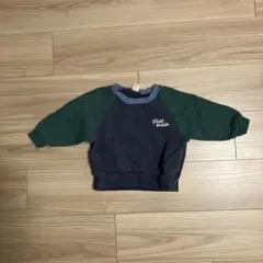 petit main ラグランスリーブ トレーナー 90