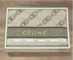 美品 CELINE セリーヌ ロゴ チェーン トリオンフ バスタオル2枚 - メルカリ