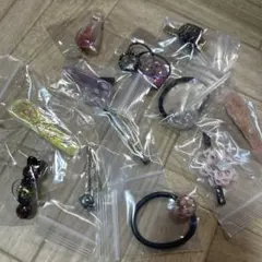 レジン製ヘアクリップ12個セット