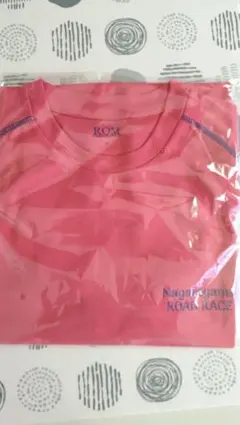 ROM 陸上用シャツ Mサイズ ピンク 流山ロードレース参加賞Tシャツ