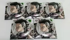 鬼滅の刃 全集中展 幕間画 刀鍛冶の里編 柱稽古編 缶バッジ 肆 不死川玄弥5点