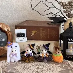 シルバニア 赤ちゃん用 ハロウィンコスチューム8点セット ハンドメイド