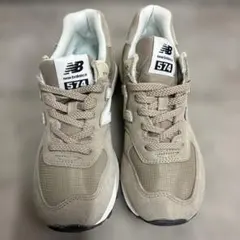 NewBalance574 U574WO2.Dスニーカー ベージュ 5014