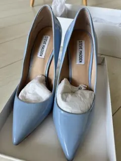 STEVE MADDEN DAISIE パンプス ブルー 7.5のサムネイル