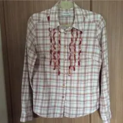 Scapa チェックシャツ ブラウス 40