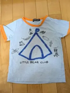 LITTLE BEAR CLUB キャンプ柄 Tシャツ 100cmのサムネイル