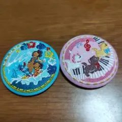 ディズニー刺繍缶バッジ 第2弾 おしゃれキャット スティッチ