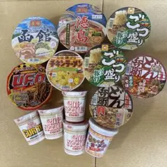 カップラーメン詰め合わせ 13個のサムネイル