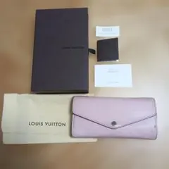 ルイ・ヴィトンLOUIS VUITTON★ エピレザー 長財布 ピンク