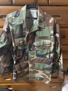 韓国軍 実物 海兵隊 ウッドランドカモ ジャケット - メルカリ