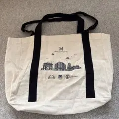 イラストデザイン トートバッグ 大容量