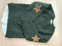【GLOBAL WORK】重ね着風 ニット M