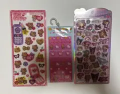 【正規品】日焼けキティ うるちゅるポップシール はっぴーフォン タイルシール