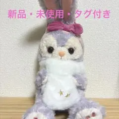 【顔厳選】ステラルー　ウィンタートゥインクリングタウン　ぬいぐるみバッジ ディズニーシー ステラルー ウィンタートゥインクリングタウン