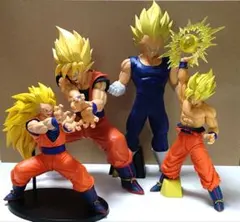 ドラゴンボール　プライズフィギュア　4体セット　孫悟空　ベジータ