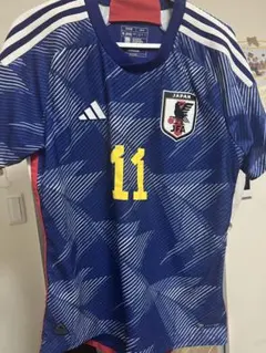 サッカー日本代表　久保建英カタールワールドカップLサイズ