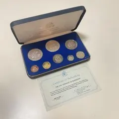 モ*ー様 1973 フランクリンミント バルバドス島 史上初の公式貨幣セット 1973 フランクリンミント バルバドス島 史上初の公式貨幣セット