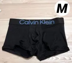 【新品】カルバンクライン M 1枚 ボクサーパンツ　ブラック×ブルー