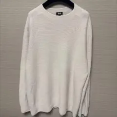 ユニクロ 3dクルーネックニット XL ゆったり　UNIQLO 大きめ　着心地