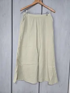 gu ジーユー スカート 麻　XL サイズのサムネイル