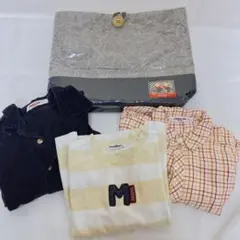 N124-7○ familiar 110 長袖 まとめ ポーチ