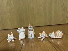陶器製 色絵金彩 お稲荷さん 狐 3点まとめて C R9213 - メルカリ