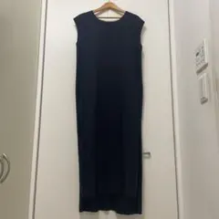 パラスパレス　ネイビー　ワンピース　フリーサイズのサムネイル