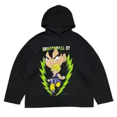 希少 90's DRAGON BALL GT スーパーサイヤ人 孫悟空 パーカー