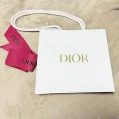 Dior ショップ袋　ショッパー　レッドリボン