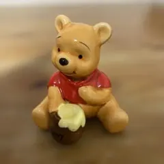 ディズニー　くまのプーさん　陶器　人形　置物