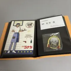 コナンカフェ2018 降谷零 安室透 バーボン ポストカード名刺 アクキーセット