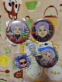 THE RAMPAGE 与那嶺瑠唯 缶バッジ キーホルダー セット