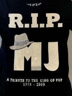 R.I.P MJ Tシャツ　フィリッププレイン　マイケルジャクソンTシャツのサムネイル