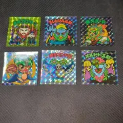 ビックリマンシール 6枚セット ホログラムデザイン