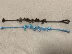 ハンドメイド　天然石ブレスレット　ターコイズ　タイガーアイ