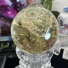 高品質 スモーキーシトリンスフィア♡No.2466