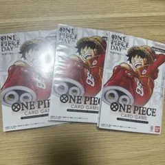ワンピースカード ワンピースデイ2024 ONE PIECE DAY24' 3個