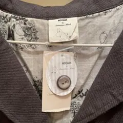 タグ付き♪ムーミン絵柄裏地コート