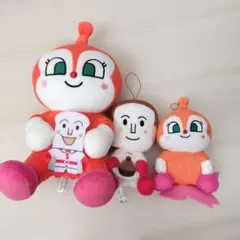 ドキンちゃん、しょくぱんマンのぬいぐるみセット