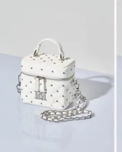 Darich ダーリッチキルティングビジュースクエアミニバック