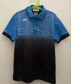 YONEX ポロシャツ 140センチ　青/黒