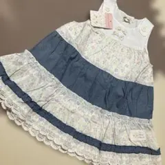 クーラクール フリル付きワンピース 90