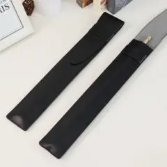 ドラムスティック ケース 黒 革製 収納 カバー PUレザー 撥水 耐摩耗 楽器