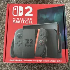 Nintendo Switch 2 日本語・国内専用　新品購入証明書　レシート付