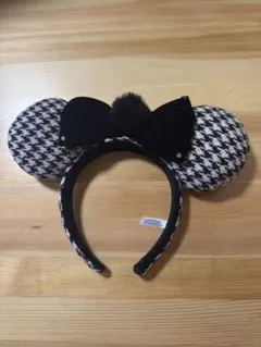 ディズニー　カチューシャ　千鳥柄