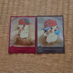 ポケモンカード デッキシールド スリーブ ピカチュウ ぼうしをかぶった