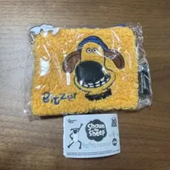 ひつじのショーン　もこもこスクエアポーチ　ビッツァー　ガチャガチャ　カプセルトイ