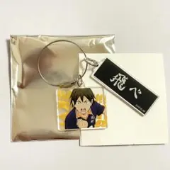 ハイキュー　トレーディングアクリル2連キーホルダー　山口忠